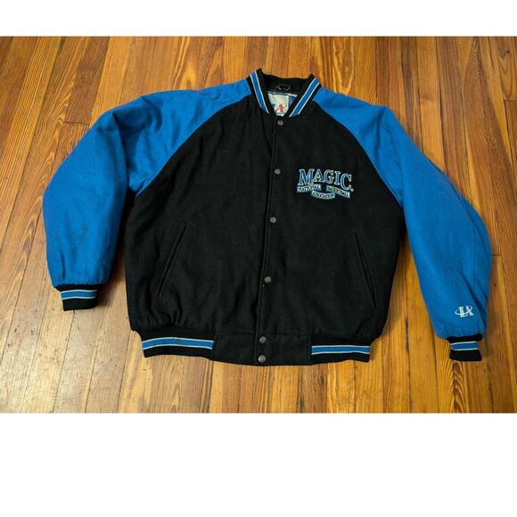 Logo Athletic VTG Orlando Magic Blue Mens XL Varsity Style Jacket - Picture 1 of 9